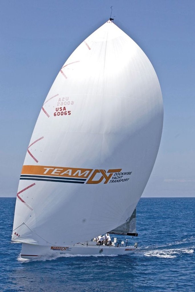Rosebud Racing / Team DYT the new graphics and colours (Photo: Clemens van der Werf) © Dockwise Yacht Transport . http://www.yacht-transport.com